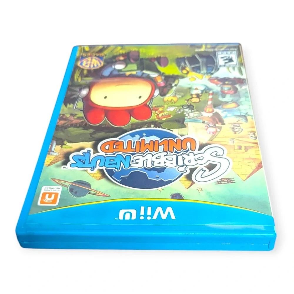 Scribblenauts Unlimited Nintendo Wii U CIB‎ Complete with Manual WB Games